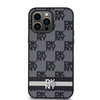 DKNY ETUI HARDCASE DO IPHONE 14 PRO MAX 6.7 LEATHER CHECKERED MONO PATTERN