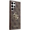 Etui Guess GUHCS23L4GMGBR S23 Ultra S918 - brązowe 4G Big Metal Logo