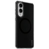 Etui CARE by PanzerGlass Flagship Urban Combat Black QI na Samsung Galaxy S25 Edge - półprzezroczyste
