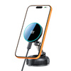 TECH-PROTECT V8 MAGNETIC MAGSAFE WINDSHIELD & DASHBOARD CAR MOUNT WIRELESS CHARGER 25W QI2.2 BLACK