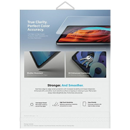UNIQ SZKŁO HARTOWANE DO IPAD AIR 13 2024 2025 Z APLIKATOREM ANTYREFLEKSYJNE