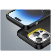HURTEL CARBON CASE ETUI DO IPHONE 14 PRO MAX ELASTYCZNY POKROWIEC OCHRONNY