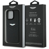 Etui Aston Martin HC Leather Victory     Design do iPhone 16 Pro czarny