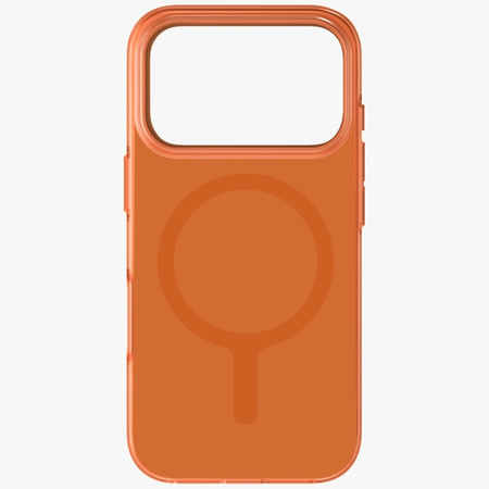 Etui UNIQ Clario do iPhone 17 Pro        Magclick Charging pomarańczowy