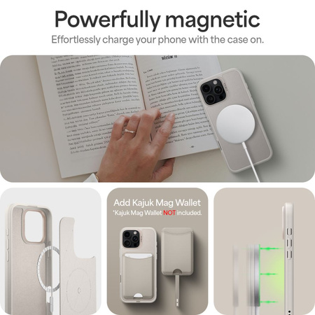 SPIGEN ETUI MAGNETYCZNE DO IPHONE 16 PRO CYRILL KAJUK OCHRONA WIELKIEJ MOCY