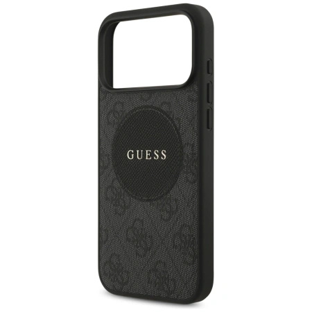 GUESS ETUI 4G CIRCLE CLASSIC LOGO MAGSAFE DO IPHONE 17 PRO MAX LUKSUSOWA