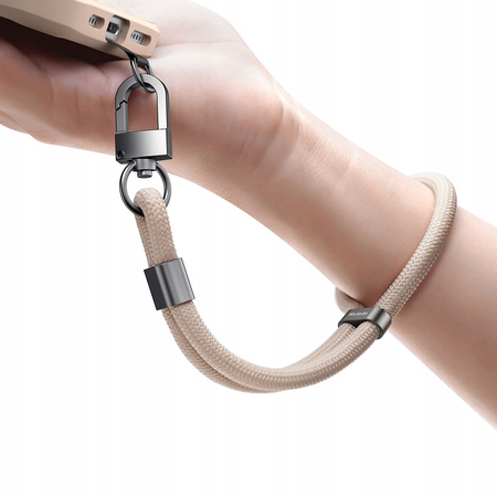 MCDODO SMYCZ DO TELEFONU NA RĘKĘ WKŁADKA UNIWERSALNA MOCNA GRUBA BEŻOWA 6MM