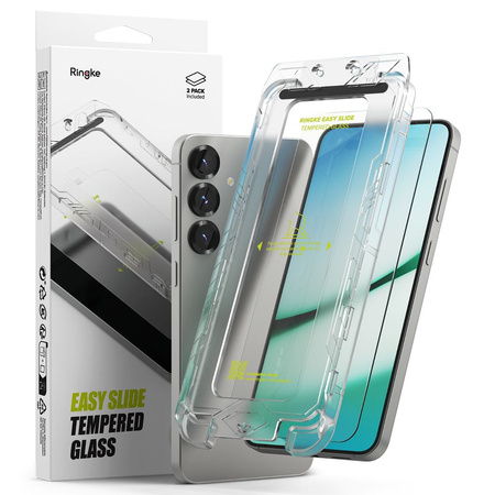 RINGKE SZKŁO HARTOWANE DO GALAXY S24 S25 EASY SLIDE 2-PACK OCHRONA EKRANU