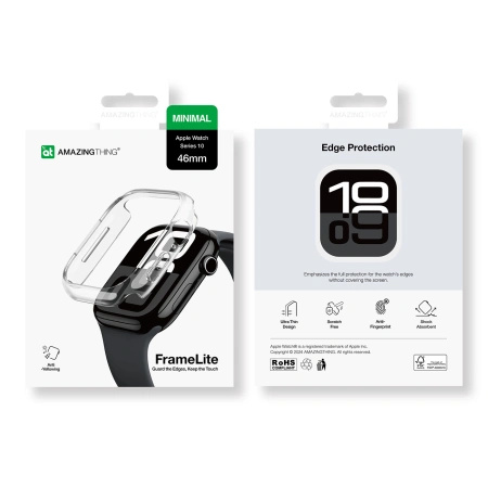 AMAZINGTHING ETUI MINIMAL CASE DO APPLE WATCH 46MM OCHRONA ZEGARKA