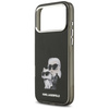 Etui Karl Lagerfeld IML Aquarelle Karl   & Choupette & Logo MagSafe do iPhone 17 Pro czarny