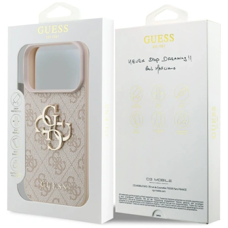 GUESS ETUI 4G BIG LOGO DO IPHONE 17 PRO STYLOWY CASE Z LOGO