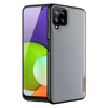 Dux Ducis Fino etui pokrowiec pokryty nylonowym materiałem Samsung Galaxy A22 4G szary