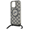 KARL LAGERFELD ETUI HARDCASE CROSSBODY MONOGRAM KARL & CHOUPETTE HEAD