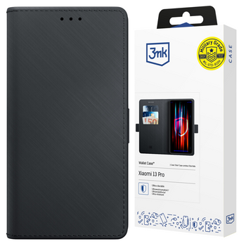 3MK WALLET CASE DO XIAOMI 13 PRO OCHRONA TELEFONU POKROWIEC FLEXIBLE