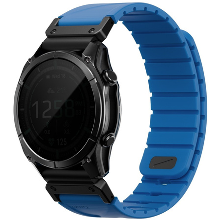 Pasek UNIQ Fluo x Smart-Fit do Garmin    22mm niebieski