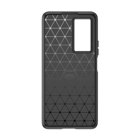 HURTEL POKROWIEC CASE DO XIAOMI POCO F4 5G KARBONOWY SILIKONOWY ELASTYCZNY