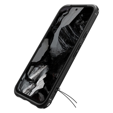 SPIGEN POKROWIEC RUGGED ARMOR DO GOOGLE PIXEL 8A KOMPATYBILNE Z UPADKAMI