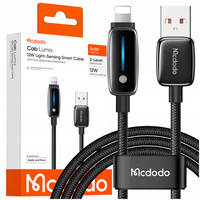 MCDODO ŁADOWARKA KABEL USB-A SZYBKIE ŁADOWANIE DO IPHONE LIGHTNING 1M 12W