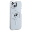 KARL LAGERFELD ETUI CASE POKROWIEC DO IPHONE 15 6 1 DO MAGSAFE METAL