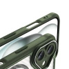 HURTEL ETUI SILIKONOWE CASE POKROWIEC DO MAGSAFE IPHONE 16 ZIELONE LEADING