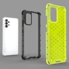 Honeycomb etui pancerny pokrowiec z żelową ramką Samsung Galaxy A03s czarny