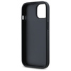 DKNY ETUI POKROWIEC CASE DO APPLE IPHONE 14 QUILTED STACK LOGO CZARNY