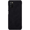 Nillkin Qin skórzana kabura etui Samsung Galaxy A03s czarny