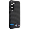 Etui BMW BMHCS23M22NBCK S23+ S916 - czarne Leather Carbon