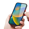 Dux Ducis Fino etui pokrowiec pokryty nylonowym materiałem iPhone 14 Pro Max niebieski