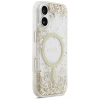 GUESS ETUI RESIN BOTTOM GLITTER MAGSAFE DO IPHONE 17 Z BŁYSZCZĄCĄ POWŁOKĄ