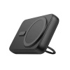 Powerbank bezprzewodowy 10000mAh Joyroom JR-W050 20W MagSafe z ringiem i podstawką - czarny