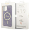 Etui Guess GUHMP14SH4STU na iPhone 14 purpurowy/purple hardcase 4G MagSafe