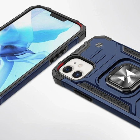 WOZINSKY RING ARMOR ETUI PANCERNE DO IPHONE 14 PLUS MAGNETYCZNY UCHWYT RING