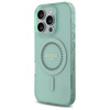 GUESS ETUI HARDCASE DO IPHONE 16 PRO 6.3 DO MAGSAFE IML RHINESTONES ZIELONE