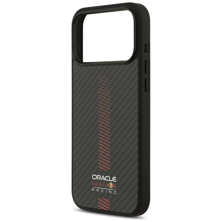 Etui Red Bull Kevlar Powerbar MagSafe do iPhone 17 Pro Max czarny