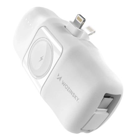 WOZINSKY MINI POWERBANK Z KABLEM USB-C DO APPLE WATCH 5000MAH 15W
