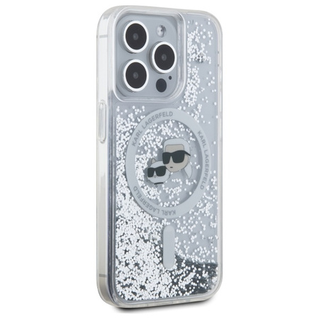 KARL LAGERFELD ETUI HARDCASE TRANSPARENTNE DO IPHONE 15 PRO MAX 6.7