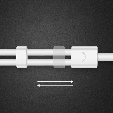 Ugreen kabel przewód rozdzielacz słuchawkowy mini jack 3,5 mm - 2 x mini jack 3,5mm (2 x wyjście stereo) 20cm biały (AV134)