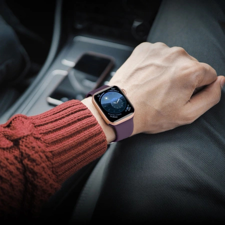 SILICONE STRAP APS OPASKA SILIKONOWA DO APPLE WATCH 9 8 7 6 5 4 3 2 SE 41MM