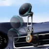 WOZINSKY UCHWYT SAMOCHODOWY WCT5-6S2Y Z ŁADOWARKĄ INDUKCYJNĄ QI MAGSAFE