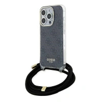 GUESS POKROWIEC CROSSBODY DO IPHONE 15 PRO MAX 6.7 HARDCASE Z WZOREM 4G