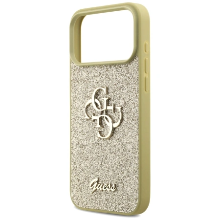GUESS ETUI FIXED GLITTER BIG 4G DO IPHONE 17 PRO MAX CASE OCHRONNY
