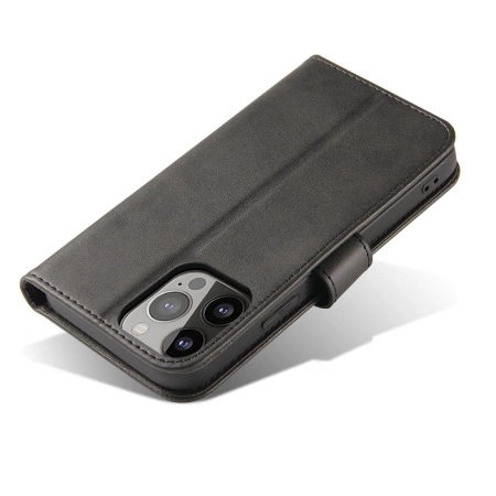 Magnet Case etui TCL 30 pokrowiec z klapką portfel podstawka czarne