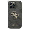 Guess GUHCP14X4GMGGR iPhone 14 Pro Max 6,7" szary/grey hardcase 4G Big Metal Logo