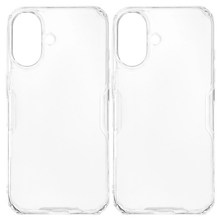 NILLKIN ETUI NATURE PRO CASE DO IPHONE 16 LEKKIE OCHRONA TELEFONU Z CAMERĄ