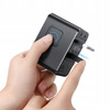 MCDODO 2W1 ŁADOWARKA ADAPTER PODRÓŻNY PRZEJŚCIÓWKA ANGIELSKA UK EU US 70W