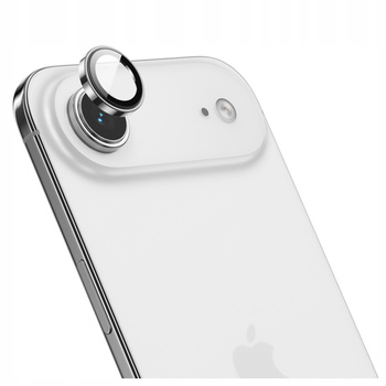 INNOSTYLE SZKŁO NA APARAT OSŁONA OCHRONA OBIEKTYWU DO IPHONE 17 AIR SREBNE