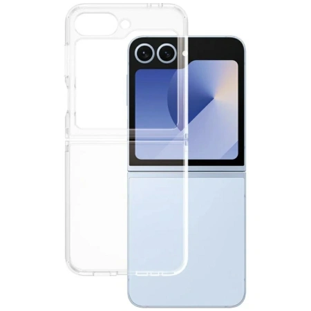 Etui CARE by PanzerGlass Flagship Urban Combat do Samsung Galaxy Z Flip 7 FE / Flip 6 - przezroczyste