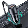 USAMS ŁADOWARKA SAMOCHODOWA C40 3xUSB 2xUSB-C DO TELEFONÓW PD 165W QC FAST