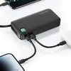 USAMS POWERBANK 10000MAH 20W PD DO TELEFONÓW SZYBKA ŁADOWARKA ZWIJANY KABEL